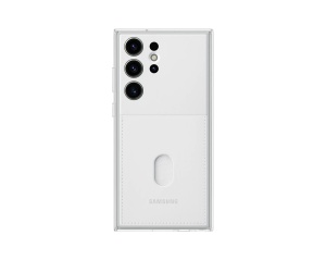 Husa Frame Cover pentru Galaxy S23 Ultra, EF-MS918CWEGWW, White - Img 2