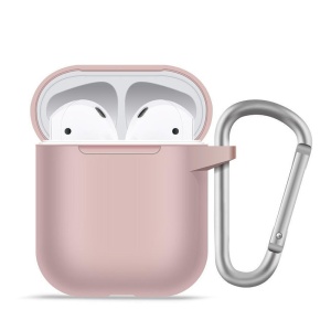 Husa pentru AirPods 1 - Blueo Liquid Silicone - Sand Pink