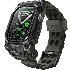 Husa pentru Apple Watch 10 46mm + Curea - Supcase Unicorn Beetle Ore Pro Version - Guldan - Img 1