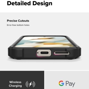 Husa pentru Google Pixel 9a - Ringke Rugged Gear - Black - Img 7