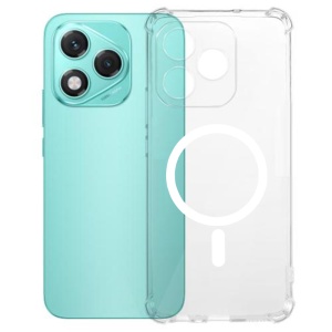 Husa pentru Honor 400 Lite - Techsuit Shockproof Clear Silicone MagSafe - Clear - Img 2