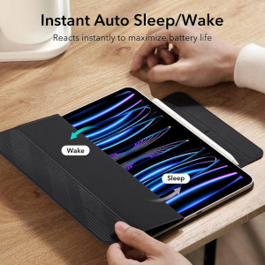 Husa pentru iPad Pro 11 (2018 / 2020 / 2021 / 2022) - ESR Rebound Magnetic - Black - Img 7