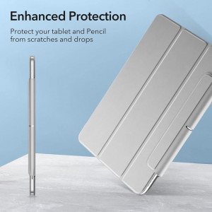 Husa pentru iPad Pro 11 2018 / iPad Air 4 / 5 / 11 (2020/2022/2024) - ESR Rebound Magnetic - Grey - Img 2