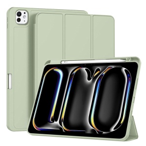 Husa pentru iPad Pro 11 (2024) - Techsuit Flex Trifold - Matcha Green - Img 1