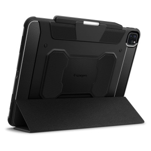 Husa pentru iPad Pro 13 (2024) - Spigen Rugged Armor Pro - Black - Img 3