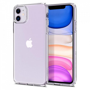 Husa pentru iPhone 11 - Spigen Liquid Crystal - Clear - Img 10