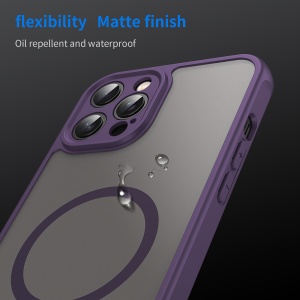 Husa pentru iPhone 12 Pro - Techsuit HaloFrost II MagSafe - Purple - Img 6