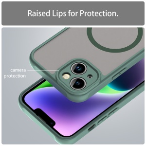 Husa pentru iPhone 13 - Techsuit HaloFrost II MagSafe - Green - Img 6