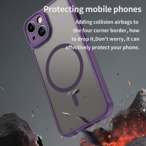 Husa pentru iPhone 13 - Techsuit HaloFrost II MagSafe - Purple - Img 4