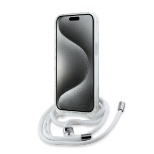 Husa pentru iPhone 14 - Karl Lagerfeld IML MagSafe (KLHMP14SHCCHNT) - Transparent Choupette Head&Cord - Img 4