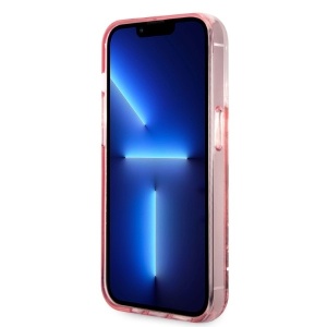 Husa pentru iPhone 14 Pro Max - Karl Lagerfeld Hardcase Glitter (KLHCP14XLNCHCP) - Pink Choupette Head - Img 5