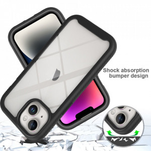 Husa pentru iPhone 15 Plus + Folie - Techsuit Defense360 Pro - Black - Img 3