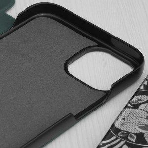 Husa pentru iPhone 15 Plus - Techsuit eFold Series - Dark Green - Img 3