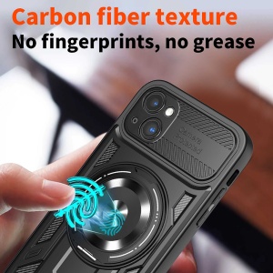 Husa pentru iPhone 15 Plus - Techsuit RuggedCam - Black - Img 5