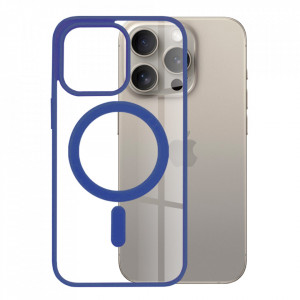 Husa pentru iPhone 15 Pro Max - Techsuit MagSafe Pro - Blue - Img 1