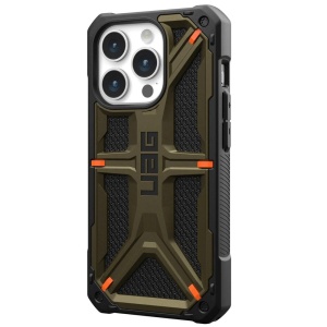 Husa pentru iPhone 15 Pro Max - UAG Monarch - Kevlar Element Green - Img 6