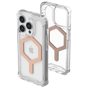 Husa pentru iPhone 15 Pro Max - UAG Plyo MagSafe - Ice Rose Gold