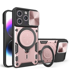 Husa pentru iPhone 15 Pro - Techsuit CamGuard Pro - Rose Gold - Img 1