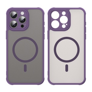 Husa pentru iPhone 15 Pro - Techsuit HaloFrost II MagSafe - Purple - Img 2