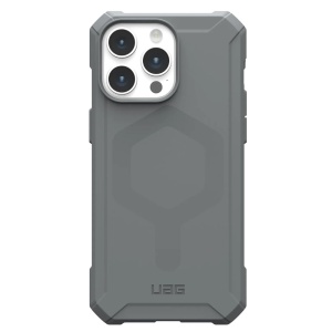 Husa pentru iPhone 15 Pro - UAG Essential Armor MagSafe - Silver - Img 3