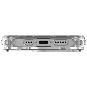 Husa pentru iPhone 15 Pro - UAG Plyo Magsafe - Ice Silver - Img 7