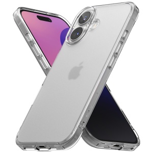 Husa pentru iPhone 16 Plus - Ringke Fusion - Matte Clear - Img 3