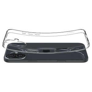 Husa pentru iPhone 16 Plus - Spigen Liquid Crystal - Crystal Clear - Img 7