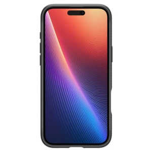 Husa pentru iPhone 16 Plus - Spigen Rugged Armor MagSafe - Matte Black - Img 2