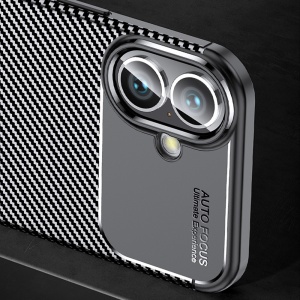 Husa pentru iPhone 16 Plus - Techsuit CarbonFiber - Black - Img 3