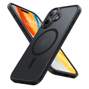 Husa pentru iPhone 16 Plus - Torras Guardian Magnetic Series - Black - Img 1