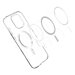 Husa pentru iPhone 16 Pro Max - Spigen Liquid Crystal MagSafe - Clear - Img 8