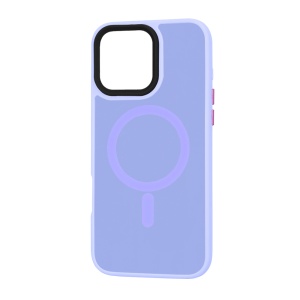 Husa pentru iPhone 16 Pro Max - Techsuit HaloFrost MagSafe Series - Light Purple - Img 4