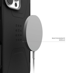 Husa pentru iPhone 16 Pro Max - UAG Civilian MagSafe - Black - Img 9