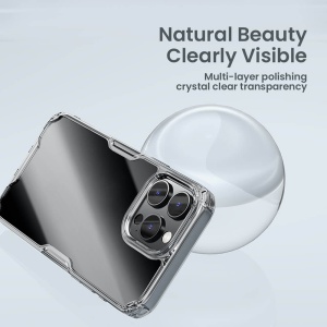 Husa pentru iPhone 16 Pro - Nillkin Nature TPU Pro Case - Blue - Img 6