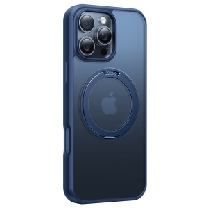 Husa pentru iPhone 16 Pro - Torras Ostand Pro Series - Navy Blue - Img 3