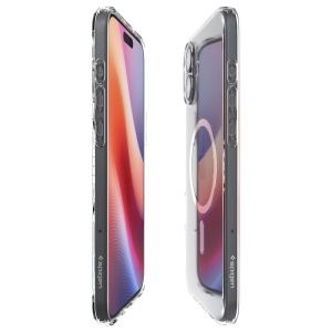 Husa pentru iPhone 16 - Spigen Liquid Crystal MagSafe - Clear - Img 4