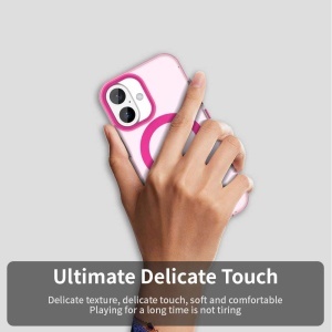 Husa pentru iPhone 16 - Techsuit CandyCase MagSafe - Pink - Img 3