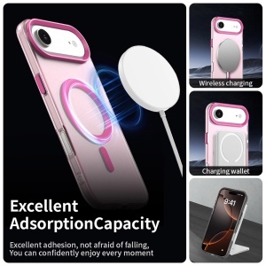 Husa pentru iPhone 17 Air - Techsuit CandyCase MagSafe - Pink - Img 3