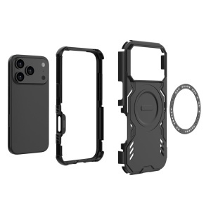 Husa pentru iPhone 17 Pro - Techsuit ArmorMag Case - Blue - Img 5