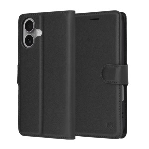 Husa pentru iPhone 17 - Techsuit Leather Folio - Black - Img 1