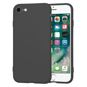 Husa pentru iPhone 7 / iPhone 8 / iPhone SE 2, SE 2020 / iPhone SE 3, SE 2022 - Techsuit SoftFlex - Black