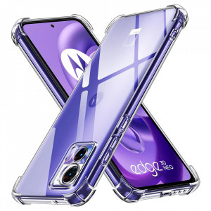 Husa pentru Motorola Edge 30 Neo - Techsuit Shockproof Clear Silicone - Clear - Img 1