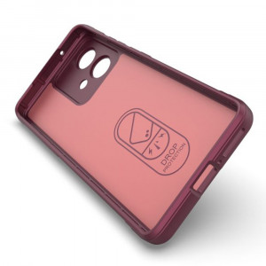 Husa pentru Motorola Edge 40 Neo - Techsuit Magic Shield - Bordeaux - Img 6
