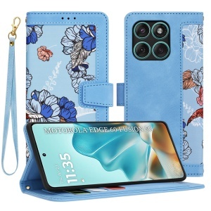 Husa pentru Motorola Edge 60 / Edge 60 Fusion - Techsuit FlipCraft - VibrantÂ Blue