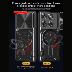 Husa pentru Motorola Edge 60 Pro - Techsuit CamGuard Pro - Black - Img 2