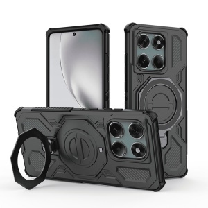 Husa pentru Motorola Edge 60 Pro - Techsuit Carbon Shield PRO - Black - Img 1