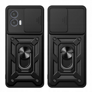 Husa pentru Motorola Moto G73 - Techsuit CamShield Series - Black - Img 2