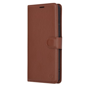 Husa pentru OnePlus 12 - Techsuit Leather Folio - Brown - Img 4