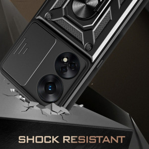 Husa pentru Oppo A78 4G - Techsuit CamShield Series - Black - Img 2