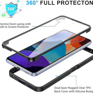 Husa pentru Oppo A79 5G / OnePlus Nord N30 SE + Folie - Techsuit ColorVerse 360 Series - Black - Img 7